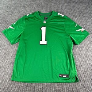 Jalen Hurts Jersey Men 3XL Kelly Green Nike NFLPA 2023 Philadelphia Eagles